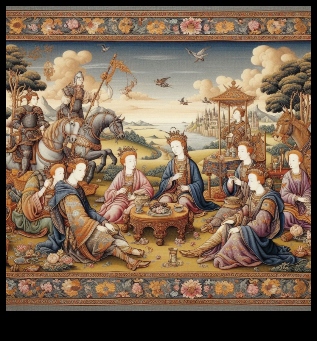 האמנויות החצרניות: ביטויים אלגנטיים באמנות ותרבות ימי הביניים