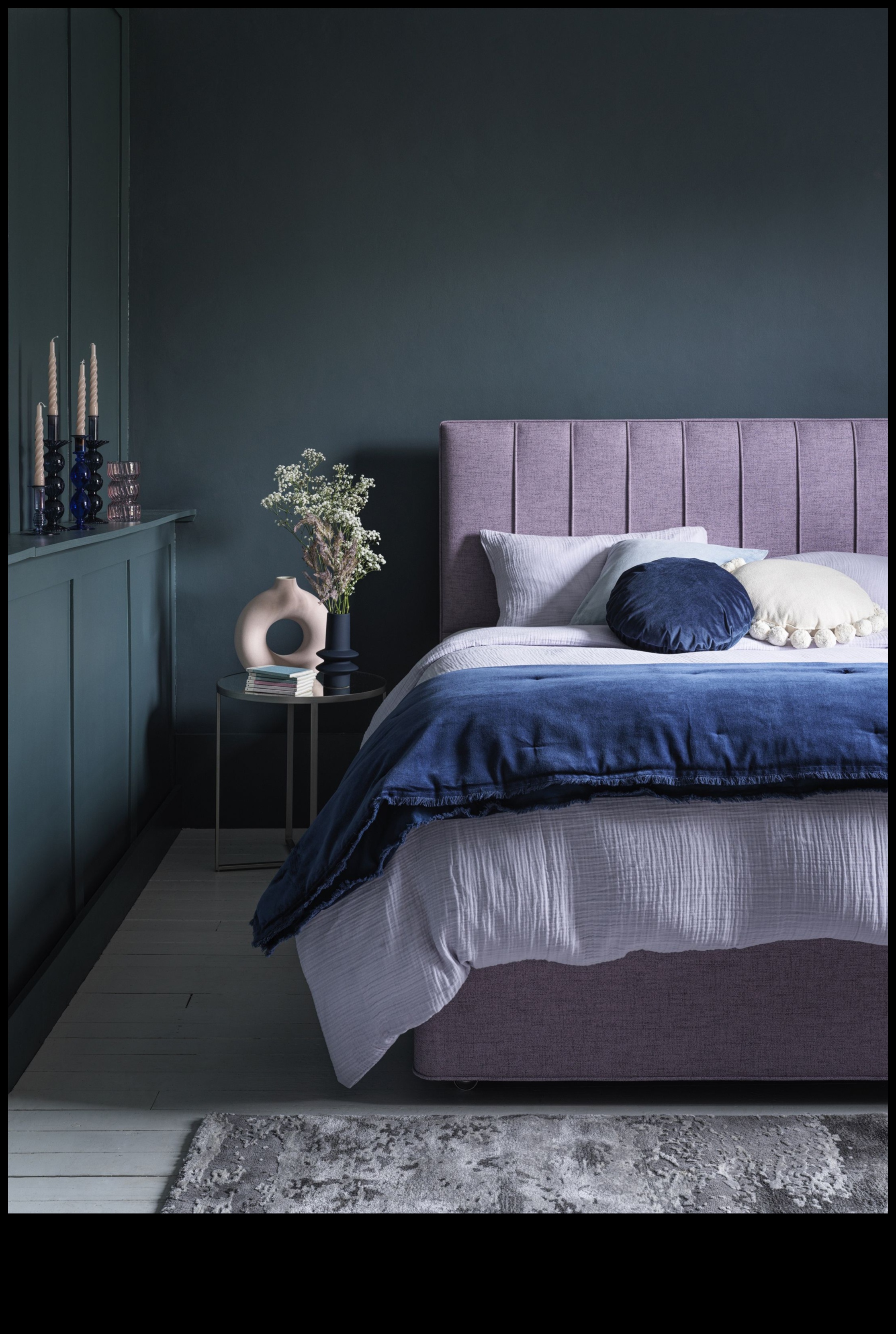 רעיונות לעיצוב חדר שינה כהה ודרמטי