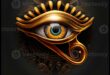 מבט הזהב: העין של רא בסמליות אמנותית מצרית
