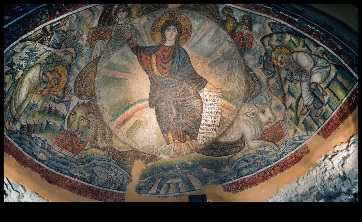 פסיפסים מימי הביניים: יצירה של סיפורים צבעוניים בתוספות אמנותיות